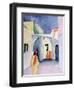 A Glance Down an Alley-Auguste Macke-Framed Giclee Print