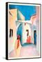 A Glance Down an Alley-Auguste Macke-Framed Stretched Canvas