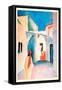 A Glance Down an Alley-Auguste Macke-Framed Stretched Canvas