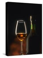 A Glass and a Bottle of Cognac-Armin Faber-Stretched Canvas