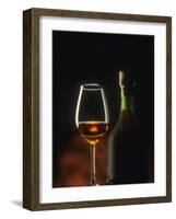 A Glass and a Bottle of Cognac-Armin Faber-Framed Photographic Print