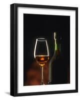 A Glass and a Bottle of Cognac-Armin Faber-Framed Photographic Print