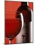 A Glass and Bottle of Chianti-Barbara Bonisolli-Mounted Photographic Print