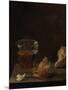 A Glass of Beer and a Bread Roll on a Table-Balthasar Denner-Mounted Giclee Print