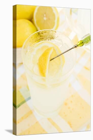 A Glass of Lemonade-Foodcollection-Stretched Canvas