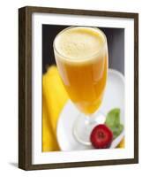 A Glass of Orange Juice-Malgorzata Stepien-Framed Photographic Print