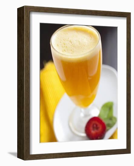 A Glass of Orange Juice-Malgorzata Stepien-Framed Photographic Print