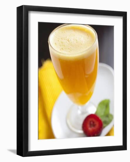 A Glass of Orange Juice-Malgorzata Stepien-Framed Photographic Print