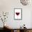 A Glass of Red Wine-Peter Rees-Framed Stretched Canvas displayed on a wall