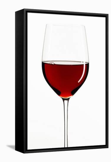A Glass of Red Wine-Peter Rees-Framed Stretched Canvas