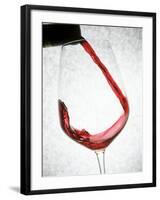 A Glass of Red Wine-Steven Morris-Framed Photographic Print