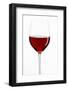 A Glass of Red Wine-Peter Rees-Framed Photographic Print