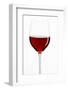 A Glass of Red Wine-Peter Rees-Framed Photographic Print