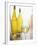 A Glass of White Wine and Wine Bottles in Background-Ulrike Koeb-Framed Photographic Print