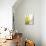 A Glass of White Wine and Wine Bottles in Background-Ulrike Koeb-Photographic Print displayed on a wall