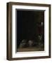 A Glass of Wine with Walnuts on a Table-Balthasar Denner-Framed Premium Giclee Print