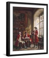 A Glass of Wine-Frank Moss Bennett-Framed Giclee Print