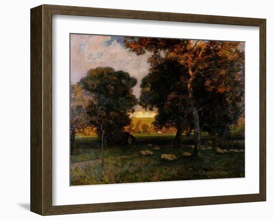 A Gleam before the Storm, C.1900-Alfred East-Framed Giclee Print