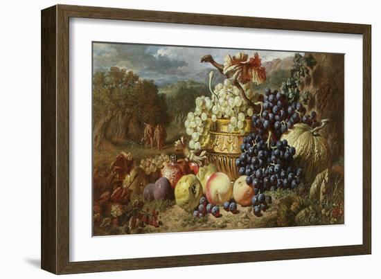 A Gleam of Sunlight, 1862-George Lance-Framed Giclee Print