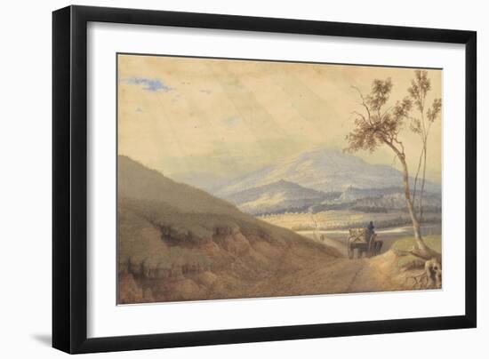 A Gleamy Effect—Hollidaysburg, Pennsylvania, 1835-40-George Harvey-Framed Giclee Print