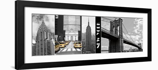 A Glimpse of NY-Jeff Maihara-Framed Art Print