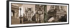 A Glimpse of Paris-Jeff Maihara-Framed Giclee Print