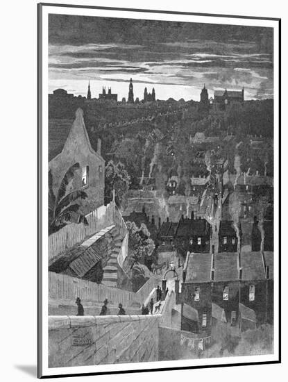 A Glimpse of Sydney from Darlinghurst, New South Wales, Australia, 1886-W Mollier-Mounted Giclee Print