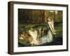 A Glimpse of the Fairies-Charles Hutton Lear-Framed Giclee Print