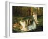A Glimpse of the Fairies-Charles Hutton Lear-Framed Giclee Print