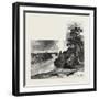 A Glimpse of the Niagara Falls from Clinton, Canada, Nineteenth Century-null-Framed Giclee Print