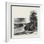 A Glimpse of the Niagara Falls from Clinton, Canada, Nineteenth Century-null-Framed Giclee Print