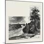 A Glimpse of the Niagara Falls from Clinton, Canada, Nineteenth Century-null-Mounted Giclee Print