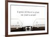A Goal without A Plan is Just A Wish-Ivelin Radkov-Framed Photographic Print