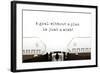 A Goal without A Plan is Just A Wish-Ivelin Radkov-Framed Photographic Print