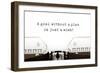 A Goal without A Plan is Just A Wish-Ivelin Radkov-Framed Photographic Print