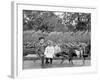 A Goat Team, Highland Park, Rochester, N.Y.-null-Framed Photo