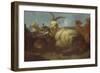 A Goatherd Watching His Animals-Johann Melchior Roos-Framed Art Print