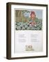 A Goblin Stealing Cabbages, Illustration for a poem from 'Under the Window'-Kate Greenaway-Framed Giclee Print