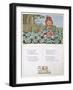 A Goblin Stealing Cabbages, Illustration for a poem from 'Under the Window'-Kate Greenaway-Framed Giclee Print