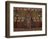 A Gold Chintz Pichhavai of Krishna-null-Framed Giclee Print