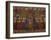 A Gold Chintz Pichhavai of Krishna-null-Framed Giclee Print