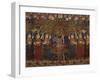 A Gold Chintz Pichhavai of Krishna-null-Framed Giclee Print