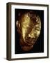 A gold head, probably attached to the royal stool, perhaps the golden stool-null-Framed Giclee Print