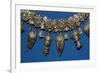 A gold necklace, possibly from the tomb of a priestess, 4th century BC. Artist: Unknown-Unknown-Framed Giclee Print