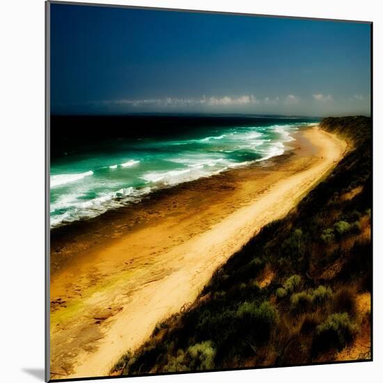 A Golden Beach in Australia-Mark James Gaylard-Mounted Photographic Print