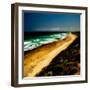 A Golden Beach in Australia-Trigger Image-Framed Photographic Print