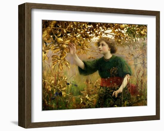 A Golden Dream, 1893-Thomas Cooper Gotch-Framed Giclee Print