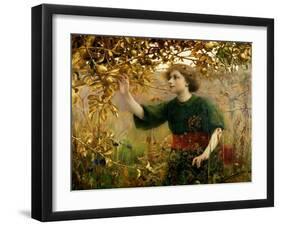 A Golden Dream, 1893-Thomas Cooper Gotch-Framed Giclee Print