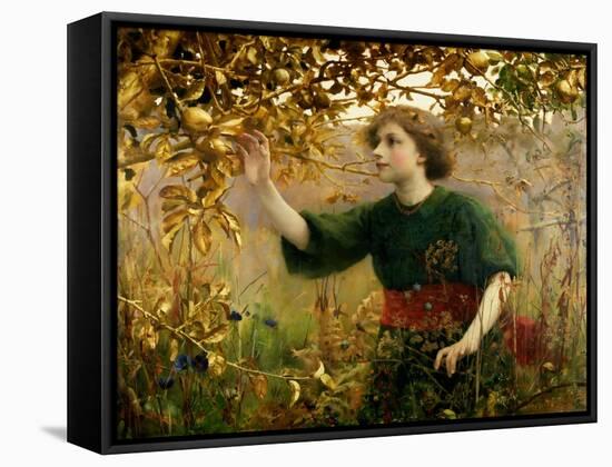 A Golden Dream, 1893-Thomas Cooper Gotch-Framed Stretched Canvas