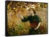 A Golden Dream, 1893-Thomas Cooper Gotch-Framed Stretched Canvas